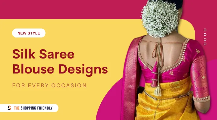 Silk Saree blouse designs