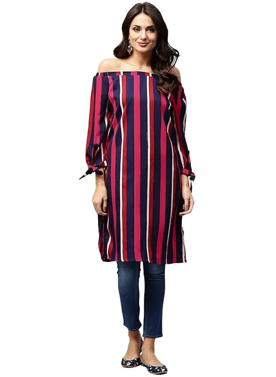 Off Shoulder Kurti Sleeve