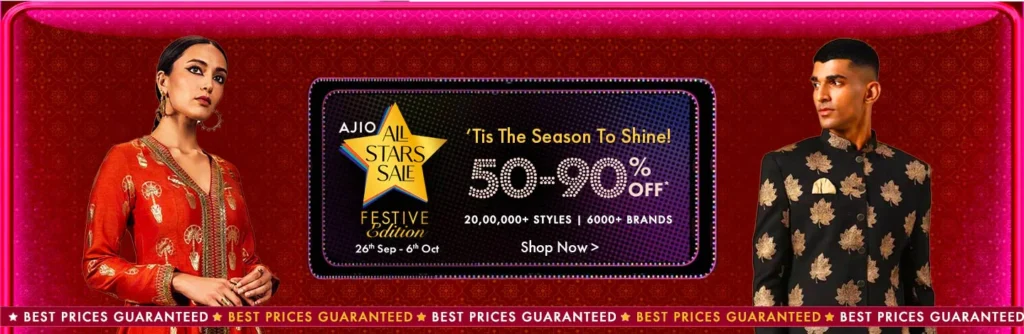 Ajio Navratri Sale