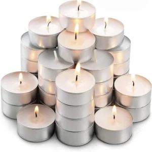 Perpetual Tea Light Candles Set of 50 Pcs