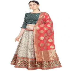 Women’s Silk Blend Lehenga Choli