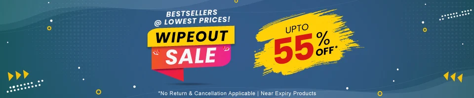 Healhkart Wipeout Sale