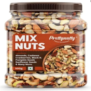 PrettyNutty Healthy dry fruits mix 500gm