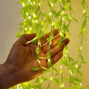 Artificial Leaf Curtain Led String Light