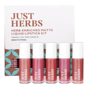 Just Herbs Liquid Matte Lipstick Kit Set Of 5