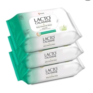 Lacto Calamine Daily Cleansing Facial Wipes