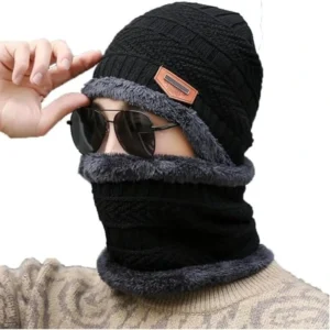 Fitness Mantra Beanie Cap & Muffler