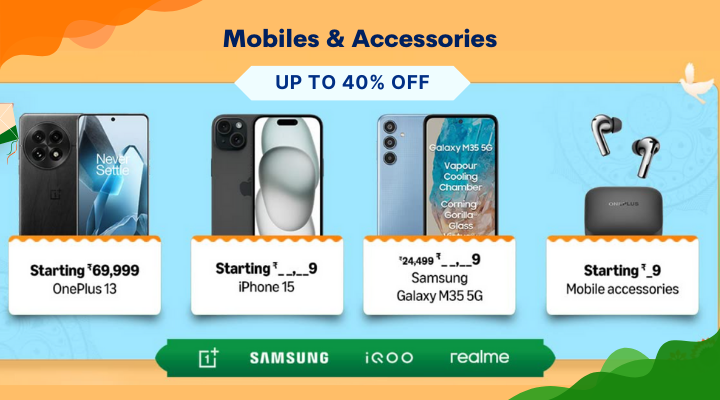 Amazon Great Republic Day Sale On Mobiles & Accessories Sale